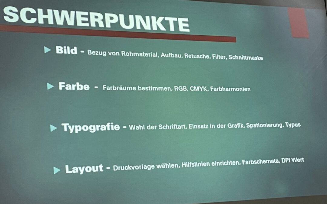Grafikschulung in Berlin