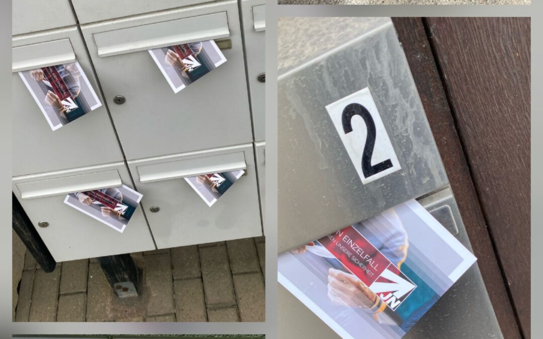 Thüringen  – Flugblattverteilungen im Saale – Orla – Kreis