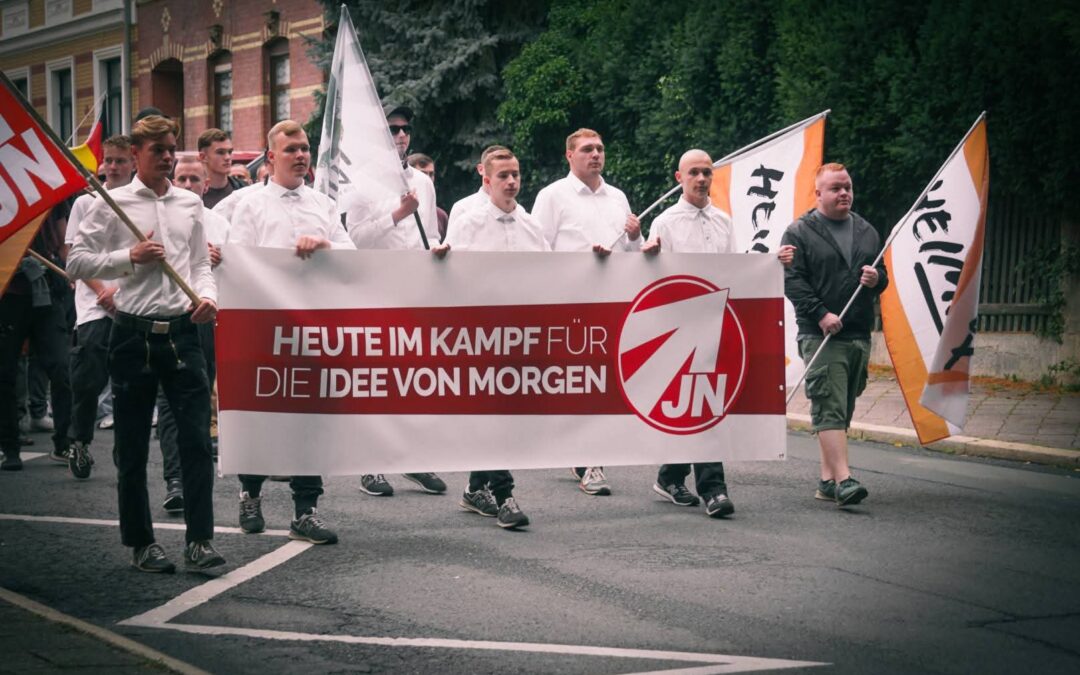 Thüringen – Demonstration in Apolda