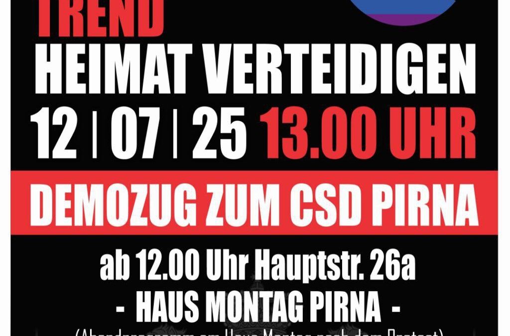 Sachsen – Nein zum CSD in Pirna