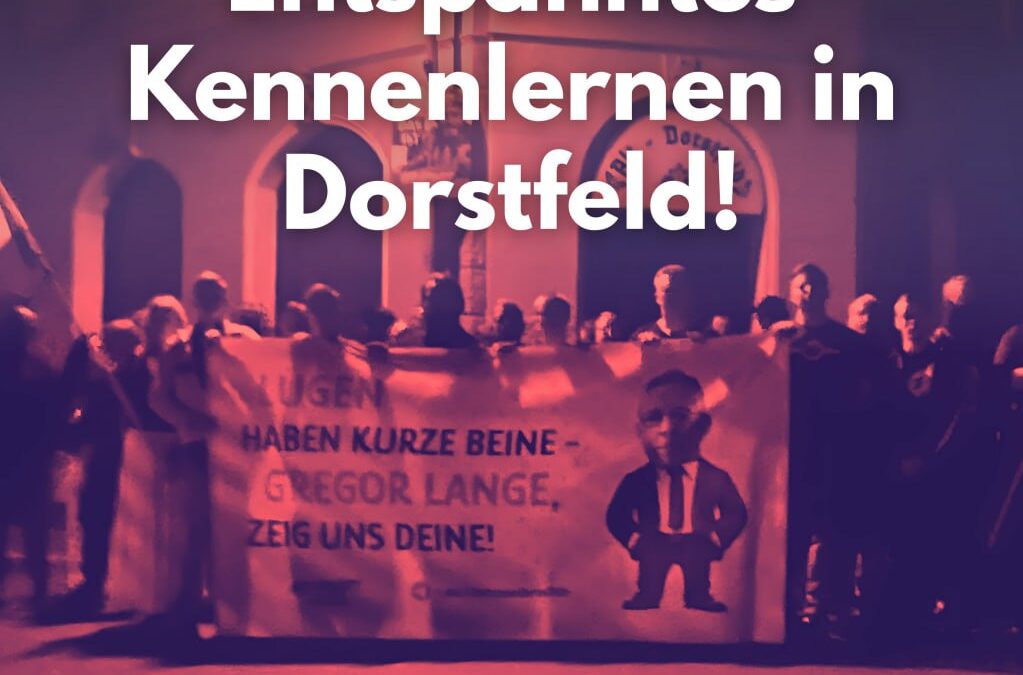 „Entspanntes Kennenlernen in Dorstfeld – Die deutsche Jugend antwortet Gregor Lange!“