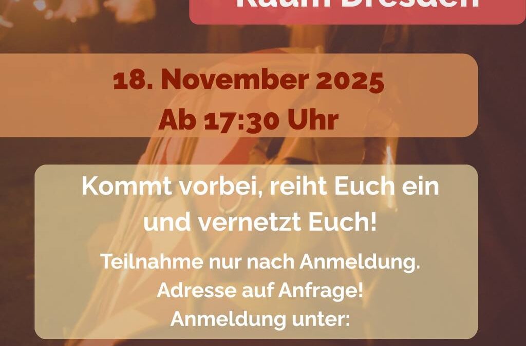 Offener Abend im Raum Dresden