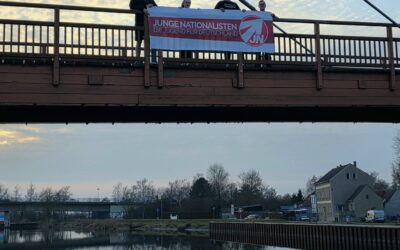 Flugblattverteilung in Pommern