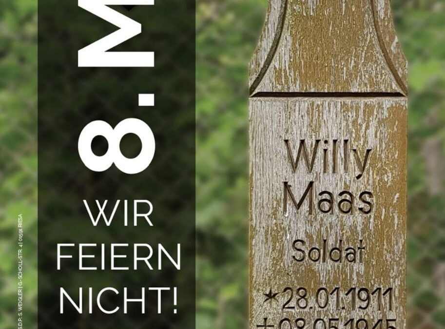 MuP – 8.Mai – Wir feiern nicht!