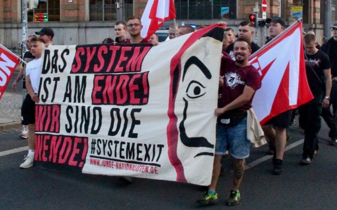 Remigrationsdemo in Dresden