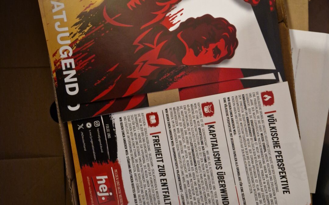 Frisch aus der Druckerpresse – Materiallieferung nach MuP